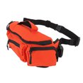 thumbnail image 1 of Large Capacity Waist Bag with Multiple Compartments and Back Cushioning Mesh Pad for Travel Hiking Running, 1 of 7