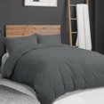 thumbnail image 3 of Unique Bargains Pompoms 110gsm Brushed Polyester Duvet Cover Set,3 Pieces,, 3 of 9