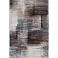 thumbnail image 4 of Rigton Blue and Brown Woven Area Rug, 4 of 7
