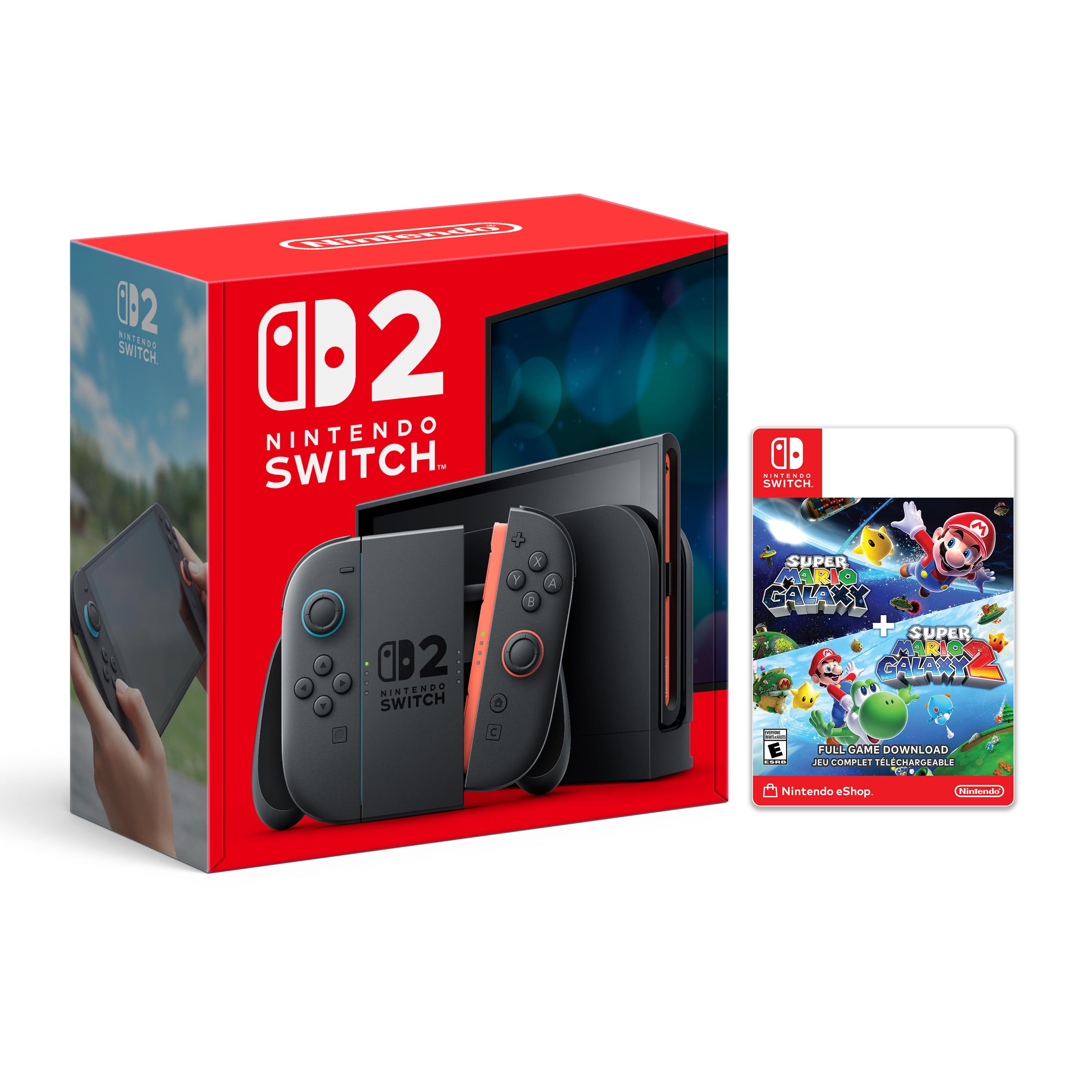 Nintendo Switch™ 2 System PLUS Super Mario Galaxy + Super Mario