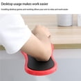 thumbnail image 2 of Maoww Appui-Bras pour Bureau d'Ordinateur Ergonomique Réglable Rallonge d'Accoudoir de Bureau pour la Maison et le Bureau Rouge, 2 of 6