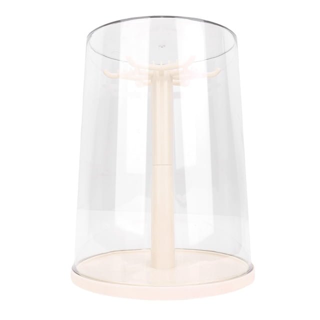 Présentoir Rotatif pour Figurines de Poupée, Présentoir Rotatif Transparent pour Figurines de Poupée Boîte de Rangement Protectrice pour Collection de Poupées