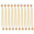 thumbnail image 1 of MIANGASTORE 20PCS Knitting Sticks Weaving Rods Wooden Weaving Tool Brooch Knitted Tools, 1 of 5