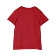 thumbnail image 4 of Économies d'Été! SROBPTY T-Shirts à Manches Courtes pour Tout-Petits, T-Shirt Mode à Col Rond Imprimé pour Garçons et Filles Tout-Petits, Haut à Manches Courtes Rouge, 9 Ans, 4 of 5