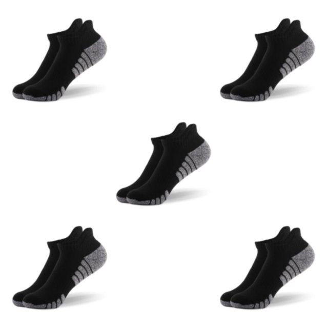 Decodeary Active Printing And Dyeing Socks - Stay Fashionable And Active At Same Time Black XL(43-47) 5Set