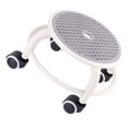 thumbnail image 4 of Rolling Low Stool, Universal Wheel Movable Mini Stool, Low Roller  Wheel Stool Chair Leather Little Low Small Stools Shoe Stool for Home Office Sport Fitness, 4 of 7