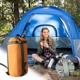thumbnail image 1 of ABPWLY Sleeping Bag Outdoor Camping Compression Sack Versatile Organizer Bag Waterproof Breathable Storage Drawstring Closure for Travel Hiking Backpack Gear Multi-Functional 7.09x14.96in, 1 of 4