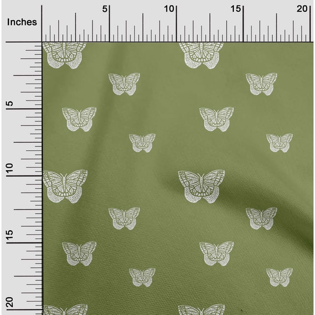 oneOone Viscose Chiffon Fabric Block Decor Fabric Printed BTY 42 Inch Wide