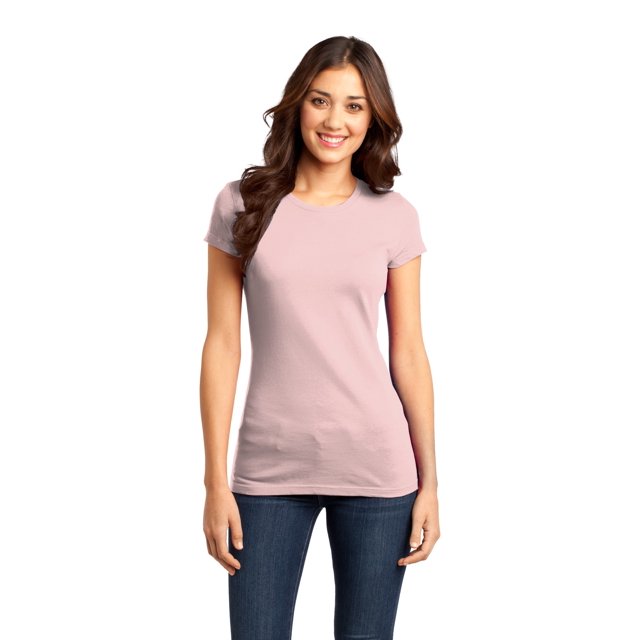 District T-Shirt Ajusté à Manches Courtes pour Femmes Très Important