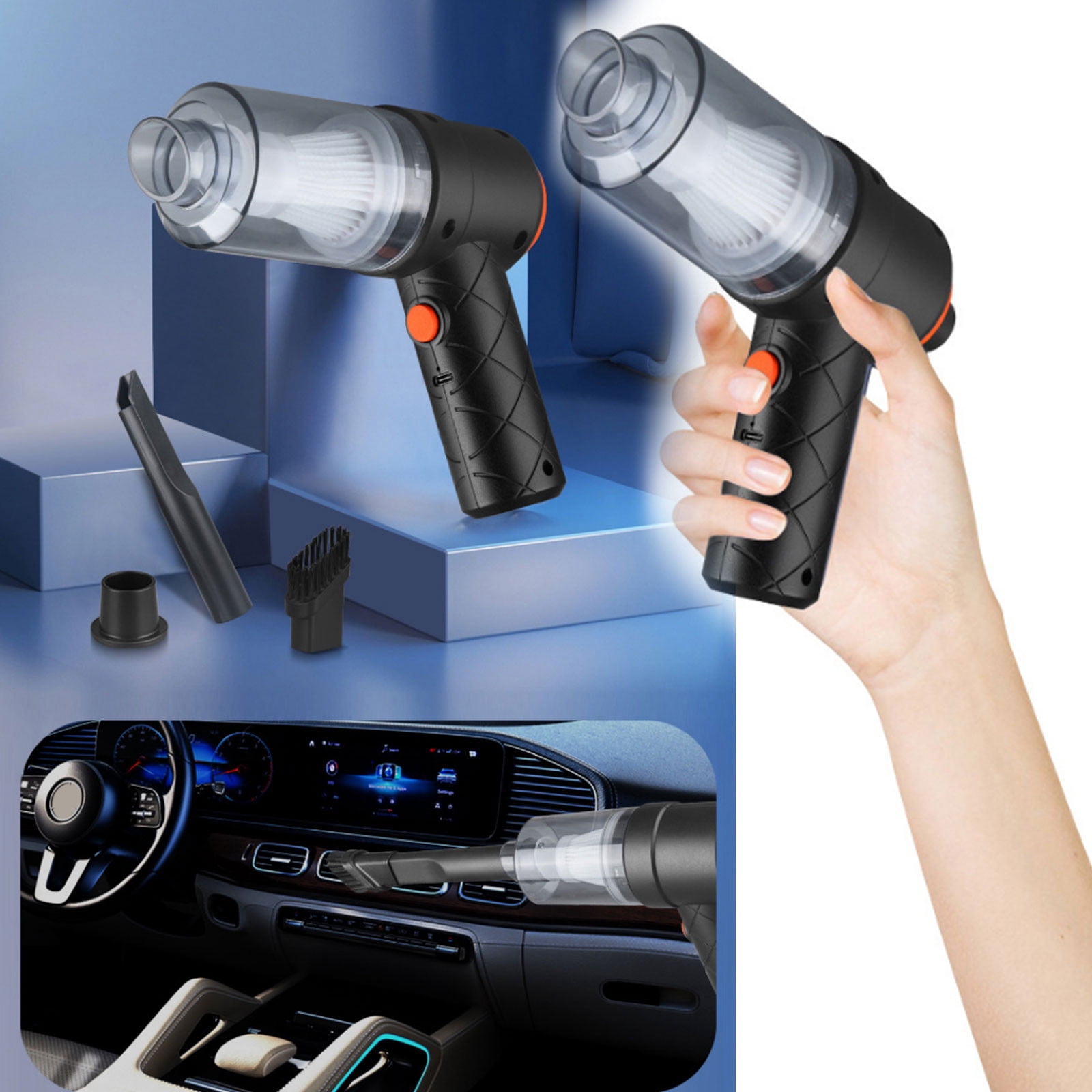 Birdeem Handheld Vacuum Cleaner,Handheld Vacuum Cleaner,Handheld Vacuum Cleaner, Car Vacuum Cleaner, Portable Vacuum Cleaner, Dry/Wet Handheld Vacuum Cleaner,Car Vacuum Cleaner,Car Vacuum Cleaner