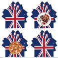 thumbnail image 4 of AMERTEER Union Jack Tableware Tablecloth/Paper Plates/ Napkins / Cups / Spoons / Fork / Triangle Flags Banner Dinnerware ，2 tablecloths, 4 of 10