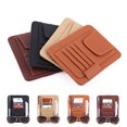 thumbnail image 1 of WALFRONT Auto Car Sun Visor Organizer Pouch Bag Card Storage Glasses Holder Clip,Visor Organizer, Visor Card Storage, 1 of 4