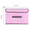 thumbnail image 2 of EGNMCR Storage Trunks Foldable Storage Box With Lid 2pcs (large + Small) Fabric Storage Box With Lid, Closet Storage Box, Room Organization, Office Storage, Toy Storage storage storage, 2 of 5