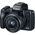 thumbnail image 3 of Canon EOS M50 Mirrorless Digital Camera with 15-45mm and 55-200mm Lenses Bundle, 3 of 8
