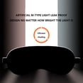 thumbnail image 4 of Warm Eye Compress Mask for Dry Eyes Simulated Silk Usb Temperature Control Eye Mask Female Lunch Break Shading Eye Mask Heating Hot Compress Sleep Eye Mask Heated Eye Masks for Dry Eyes, 4 of 4