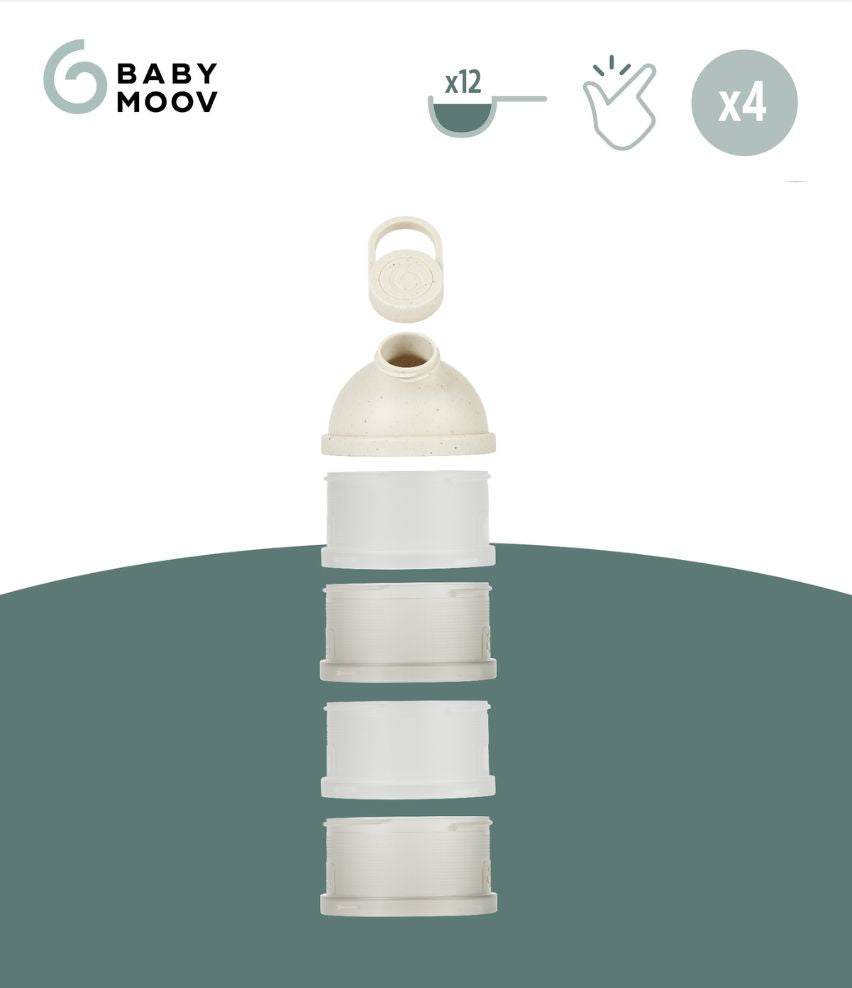 Babymoov Babydose Baby Formula Dispenser Container Mineral Green