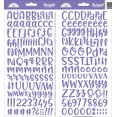 thumbnail image 1 of Doodlebug Abigail Police Alpha Cardstock Autocollants 6"X13 Pouces 2/pkg-Lilas, 1 of 1