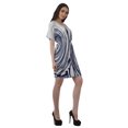 thumbnail image 4 of Moomaya Robes Décontractées pour Femmes Courtes Imprimées Robe Fluide à Col en V pour Femmes Grande Taille, 4 of 6