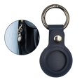 thumbnail image 4 of funtasica Étui en Cuir PU Compatible avec Airtags, Support avec Porte-Clés Bleu, 4 of 9