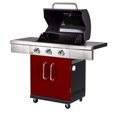 thumbnail image 3 of Dyna-Glo DGG424RNP-D 3 Burner Red LP Gas Grill, 3 of 9