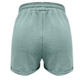 thumbnail image 5 of Timegard Womens Lounge Shorts Cotton Linen Elastic Waisted Drawstring Summer Loose Shorts with Pockets, 5 of 5