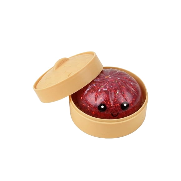 Dumpling Squishy Toys, Jouets Sensoriels Cube Anti-Stress à Remontée Lente, Balles Squish Tourbillonnantes Colorées Jouets Sensoriels pour 3+, Cadeaux d'Anniversaire Souvenirs de Fête Cadeaux de Pâques