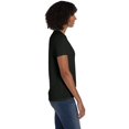 thumbnail image 2 of Hanes Cool DRI T-Shirt Femme, TG, Noir, 2 of 2