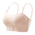 thumbnail image 1 of Timegard Wireless Bras for Women Plus Size Front Buckle Lace Adjustable Strap High Support Everyday Bras, 1 of 6