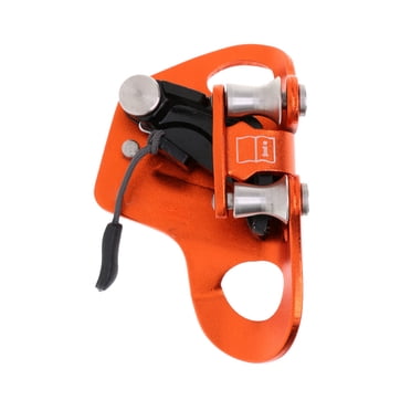 Outdoor Chest Ascender Device Professional Rock Climbing Rope Ascending Gear Arborist Survival Anti-fall Extreme Sports Supplies Orange