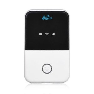 Routeur portable alimenté par batterie avec SIM Fente de la carte, Supports 10 Utilisateurs pour la connectivité mondiale