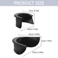 thumbnail image 3 of 6pcs Durable Pool Table Liner Replaceable Billiard Pocket Liner Small Snooker Hole Liner, 3 of 8