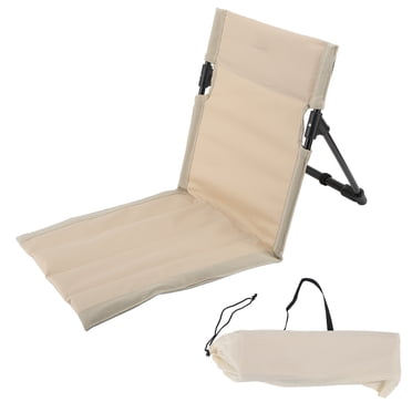 Ouitble Chaise Longue D'extérieur, Chaise De Plage De Parc Portable, Chaise Longue De Plage Pliante pour Adultes avec Dossier Réglable(Kaki)