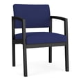 thumbnail image 1 of Lenox Steel Reception Waiting Room Healthcare Guest Chair / Black Steel / Blue, 1 of 5