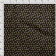 thumbnail image 3 of oneOone Georgette Viscose Fabric Triangle Block Print Fabric By Yard 42 Inch Wide, 3 of 4