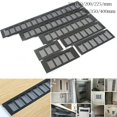 thumbnail image 4 of MYG 50mm Aluminium Rectangular Cabinet Wardrobe Air Vent Grille Ventilation-Cover, 4 of 4