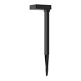 thumbnail image 1 of Mainstays Solar Powered Black Modern Edge LED Pathway Light and Landscape Light, 15 Lumens, 1 of 3