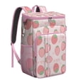 thumbnail image 1 of Fruit Inspired Strawberry Cooler Backpack - 20L Insulated Leakproof Bag for Outdoor, Work & School, Multiple Storage Pockets, 1 of 2