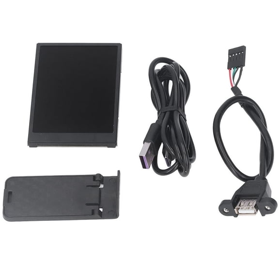 MesaSe Mini Moniteur USB Type C 3.5 Po avec Vue Complète IPS Résolution 320x480