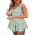 thumbnail image 2 of QJUHUNG Women  Solid Color Long Dress Sexy Bodycon Stretchy Maxi  Lady Spring Fall Summer Spaghetti Strap Dress, 2 of 8