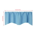 thumbnail image 3 of WIFKLSIIPG Door Curtain Kitchen Shading Window Curtain Solid Color Pocket Fan Shaped Curtain Short Curtain 52 X 18 Inches, 3 of 9