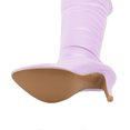 thumbnail image 5 of LSLJS Bottes Cuissardes à Talons Hauts pour Femmes, Chaussures pour Femmes Aguichant d'Hiver à Bout Pointu à Talons Hauts Fins, Bottes Hauteur Genou pour Femmes, 5 of 5