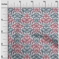 thumbnail image 1 of oneOone Tissu Jersey Viscose Imprimé Ikat Tourbillon & Paisley BTY 60 Pouces de Large, 1 of 1