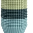 thumbnail image 5 of Muffin Cup Morandi Color Round Egg Tart Steamed Egg Silicone Complementary Food Mold, 5 of 5