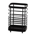 thumbnail image 4 of CaiYueKe Stainless Steel Toothbrush Holder Wall Mounted Bathroom Organizer with Drain Holes Shower Caddy Toothpaste Dispenser Storage Rack Countertop Vanity Kitchen Organizer Rustproof Modern, 4 of 7