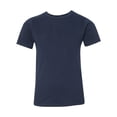 thumbnail image 1 of Next Level Chandail à Col Rond en Coton pour Jeunes, G, Bleu Marine Minuit, 1 of 3