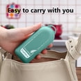 thumbnail image 4 of TIMIFIS Mini Fan Travel Utensil Set with Case, Whea-T Straw Reusable Spoon Straw Forks Tableware, Portable Cutlery Travel Picnic Camping Or Daily Use Rechargeable Fan, 4 of 7