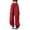 Red, variant on Parachute Pants for Women Cargo Pants with Pockets Elastic Waist Drawstring Baggy Hiking Pants Streetwear Y2k