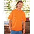 thumbnail image 4 of Jerzees Mens SpotShield Short Sleeve Pocket Jersey Sport Shirt, S, J Navy, 4 of 5