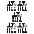 thumbnail image 3 of Langgg 6x Multifunctional Usage Scraper Lightweight And Flexible Plastic Spatula Black 5Set, 3 of 6