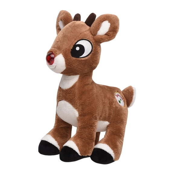 Baby Starters Musical Light Up Plush Toy, Rudolph, The Red Nosed Reindeer (10 inch)